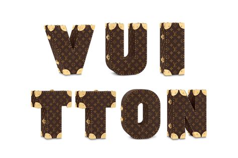 louis vuitton alphabet|Letter Trunk U Monogram Canvas .